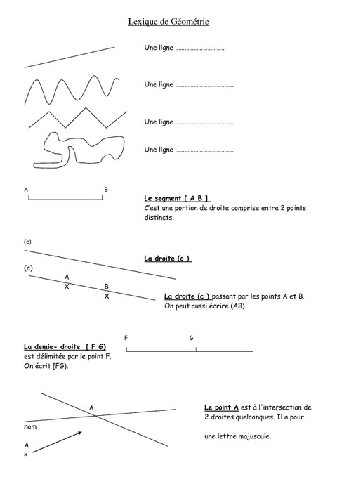 Solides - Caractéristiques - Leçon - Cm1 - Cm2 - Géométrie ...