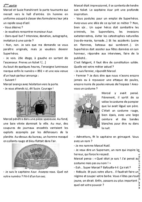 Super noël – Lecture suivie + Tapuscrit – C2 – Cm1 – Cm2 - Cycle 3