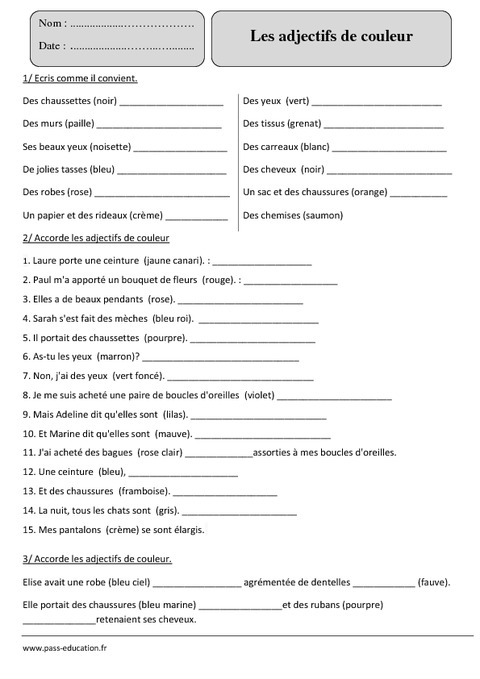exercises d orthographe pdf