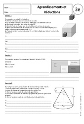 PDF Télécharger exercice volume et aire 3eme Gratuit PDF PDFprof