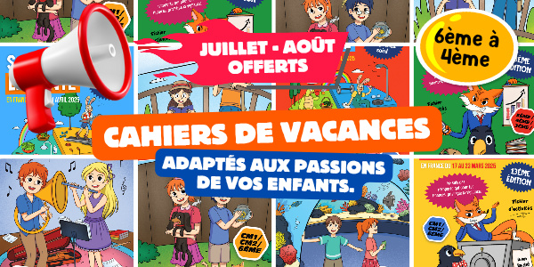 Cahier de vacances Pass Education