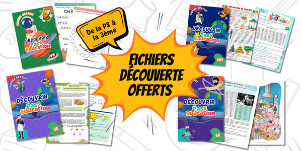Fichiers découvertes Pass Education