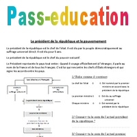 Le président de la république et le gouvernement - Cm1 cm2 - Document ...