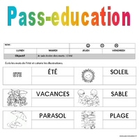 Ete Ecriture Maternelle Petite Section Moyenne Section Cycle 1