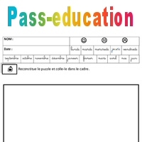 Ferme - Puzzle - Logique – Maternelle – Grande section – GS - Cycle 1 ...