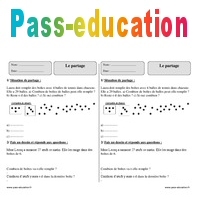 Partage Ce2 Exercices Corriges Calcul