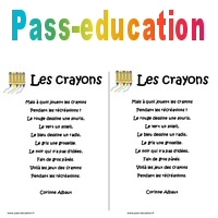 Les Crayons Poesie Sur La Rentree Exploitation Pedagogique Cp Ce1 Lecture Cycle 2