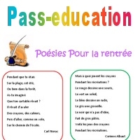 Poesies Rentree Maternelle Petite Moyenne Et Grande Section Ps Ms Gs