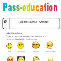 Sentiments Feelings 6eme Cours