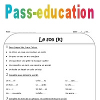 K Ce2 Exercices A Imprimer Sur Les Sons