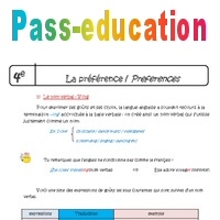 La Preference 4eme Cours Anglais Preferences