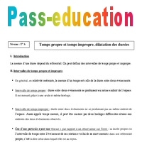 Temps propre et temps impropre Dilatation des durées Terminale
