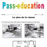 Plan De La Classe Cp Exercices Espace Proche