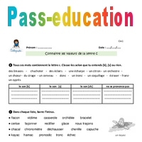 Connaitre Les Valeurs De La Lettre C Cm1 Exercices Avec Correction