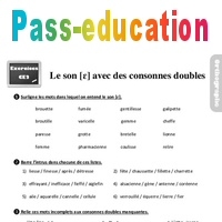 Son E Avec Des Consonnes Doubles Au Ce2 Exercices Revisions