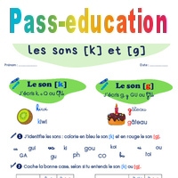 Confusion Entre Les Sons K Et G Cp Ce1 Exercices De Phonologie Avec Les Corrections