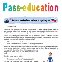 Une Rentree Catastrophique Ce1 Ce2 Recit Lecture De Rentree En Libre Telechargement