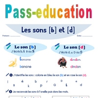 Confusion Entre Les Sons [b] Et [d] - CP - CE1 - Exercices De ...