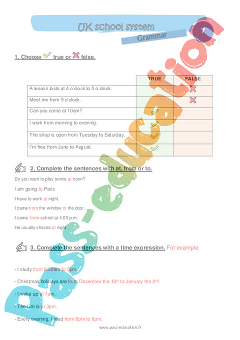 UK School System 6 me 5 me Anglais S quence Compl te Cycle 3 UK School System 6 me 5 me Anglais S quence Compl te Cycle 3