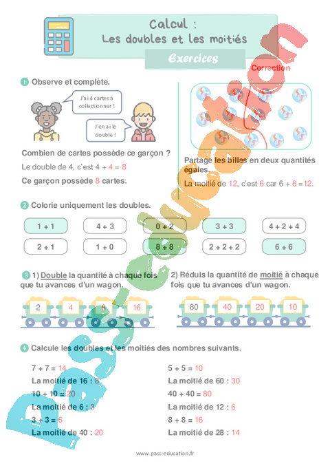 Doubles Et Moiti Ce2 Double Moiti Triple Tiers Ce2 VVME Doubles Et Moiti Ce2 Double Moiti Triple Tiers Ce2 VVME