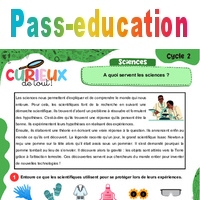 A quoi servent les sciences ? - Ce1 - Ce2 - Curieux de tout - Cycle 2 ...