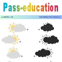 Météo - Discrimination visuelle - GS - Grande section - Maternelle ...