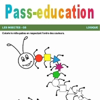 Le mille-pattes - Logique - GS - Grande section - Maternelle - Cycle 1 ...