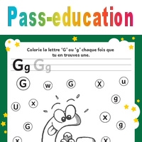 Lettre G – MS – GS – Discrimination visuelle – Maternelle - Cycle 1 ...