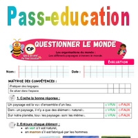 Les différents paysages à travers le monde – CP – Evaluation – Apis ...