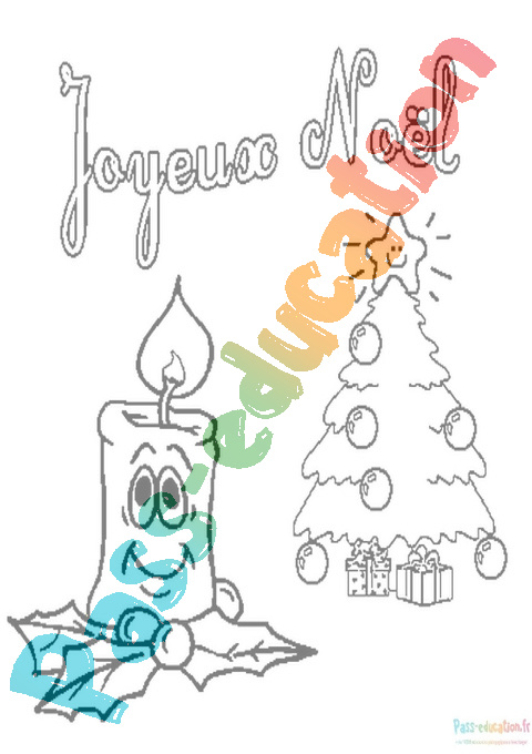 28 coloriages festifs de Noël