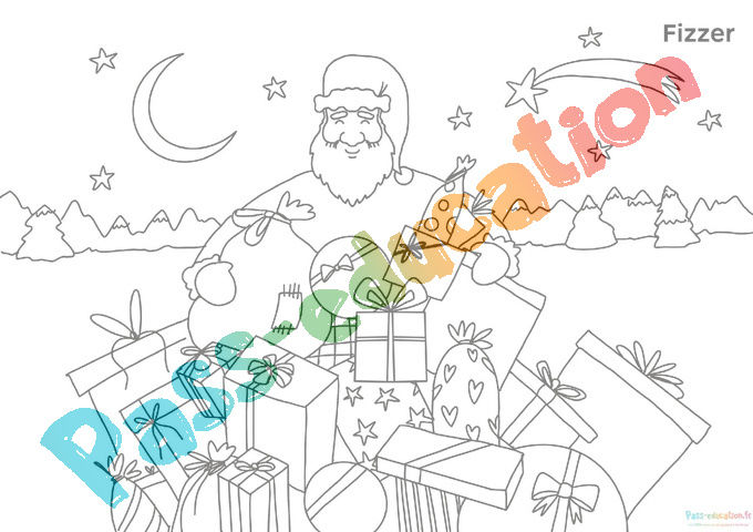 Livre d'activités de coloriage de Noël pour les enfants de moins de 3 ans  14214582 Art vectoriel chez Vecteezy