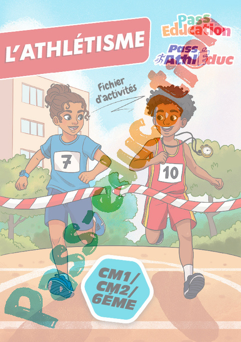 Leçon, exercice et évaluation :<br/> Athlétisme : CM2