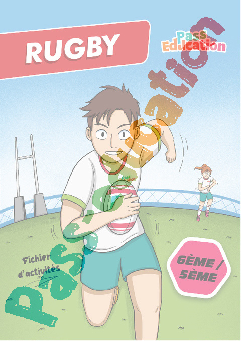 Cours et exercice : Rugby : 6ème