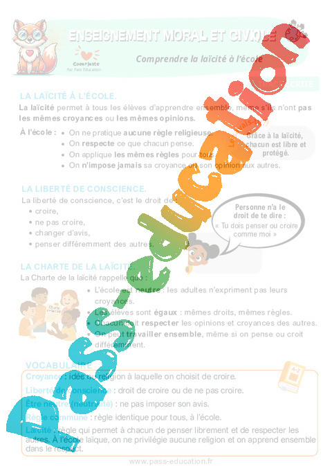 Leçon Altérité et sociabilité : CM1