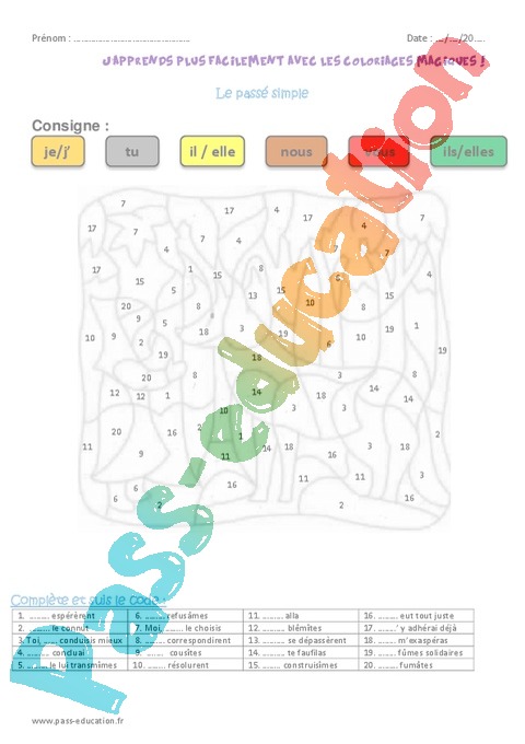Coloriage Magique En Ligne Gratuit Cm 2