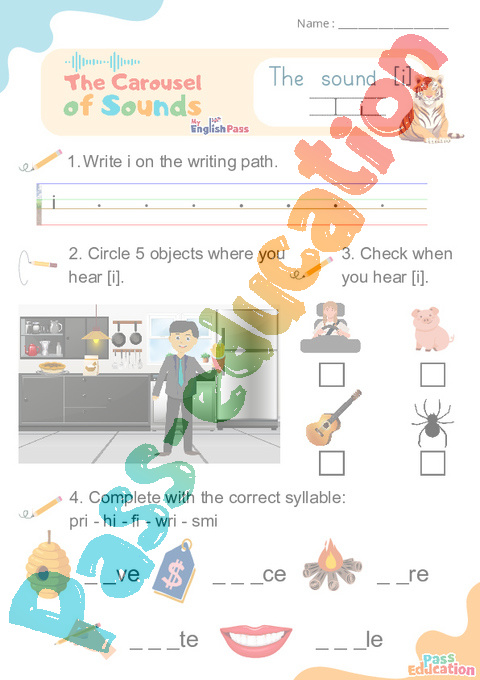 Leçon, exercice et évaluation :<br/> Diphtongues (sons combinés) - Anglais : CP