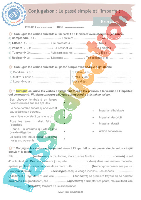 Exercice 2e groupe : 3ème