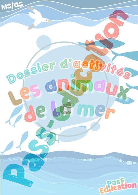 Exercice Cahier de vacances Nature, environnement & animaux : MS - Moyenne Section