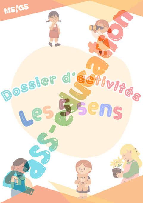 Exercice Cahier de vacances Santé, bien-être & citoyenneté : GS - Grande Section