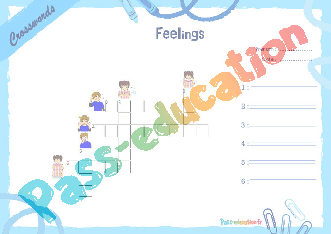 Exercice Human - Anglais : CE2