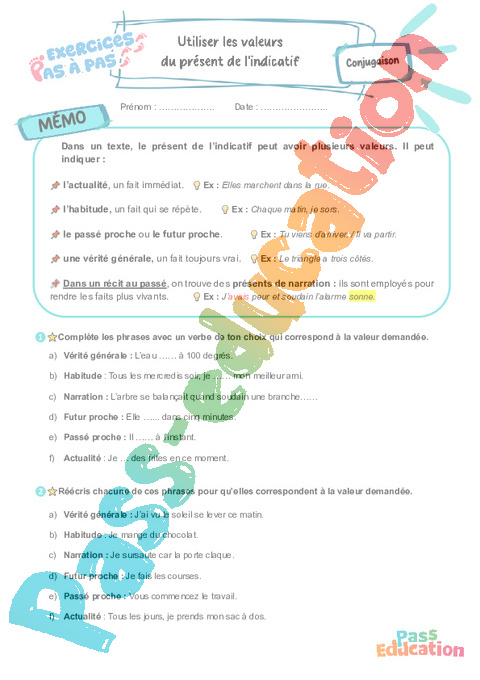 Cours et exercice : Valeurs du temps : 5ème