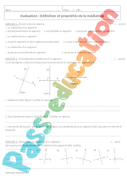 Cours et exercice : Propriétés et relations entre angles : 6ème