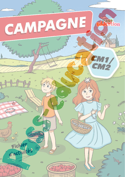 Cahier de vacances - Cahier de vacances Campagne & nature : CM1 en libre téléchargement