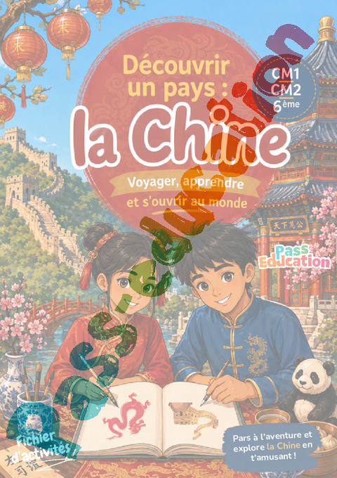 Cahier de vacances - Cahier de vacances Chine : 6ème en libre téléchargement