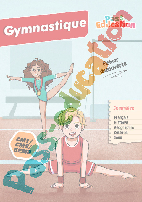 Cahier de vacances - Cahier de vacances Gymnastique & motricité : CM1 en libre téléchargement