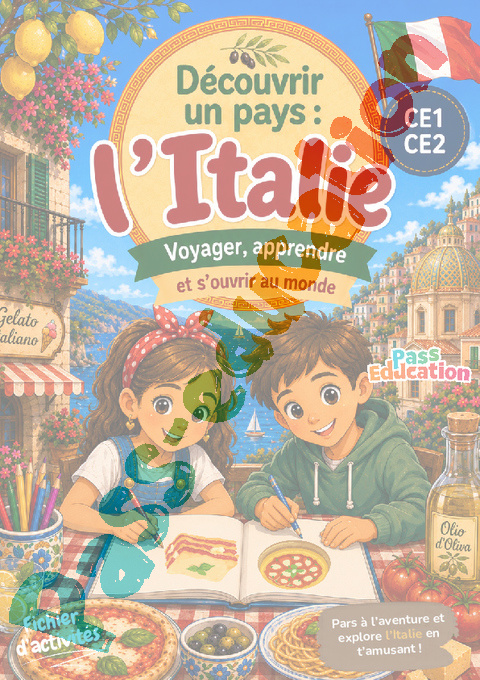 Cahier de vacances - Cahier de vacances Italie : CE1 en libre téléchargement