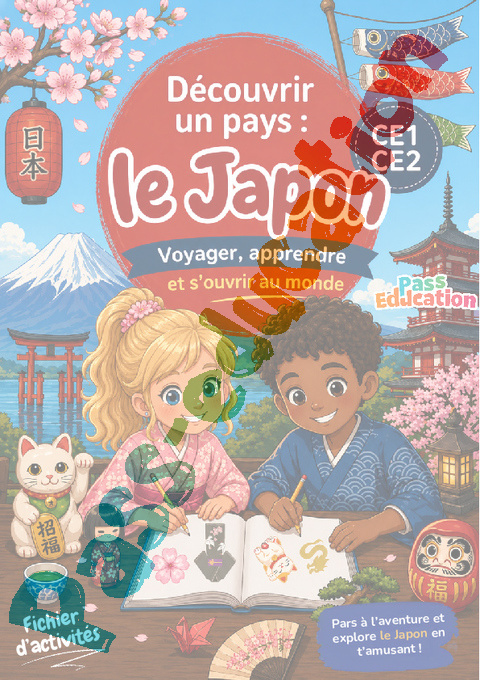 Cahier de vacances - Cahier de vacances Japon : CE1 en libre téléchargement