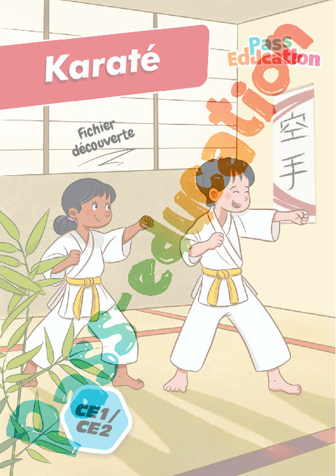 Cahier de vacances - Cahier de vacances Karaté : CE1 en libre téléchargement