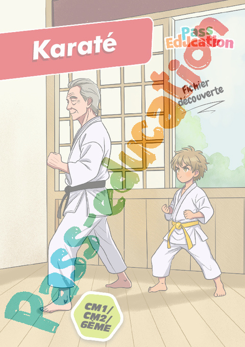 Cahier de vacances - Cahier de vacances Karaté : CM1 en libre téléchargement