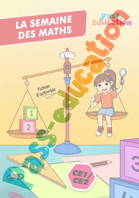 Cahier de vacances - Cahier de vacances La semaine des Maths : CE2 en libre téléchargement